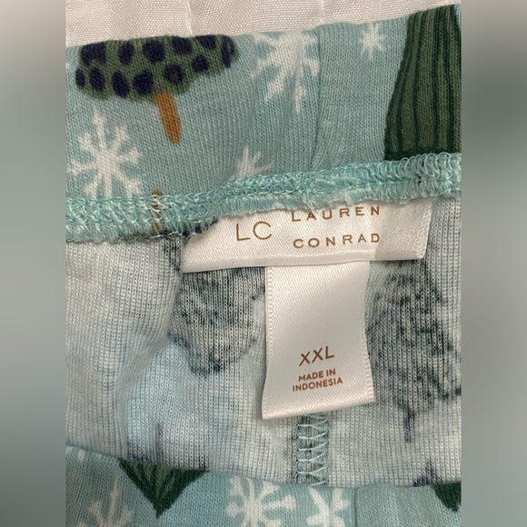 Lauren Conrad size XXL pajama set  Christmas holiday NWT - Picture 6 of 9